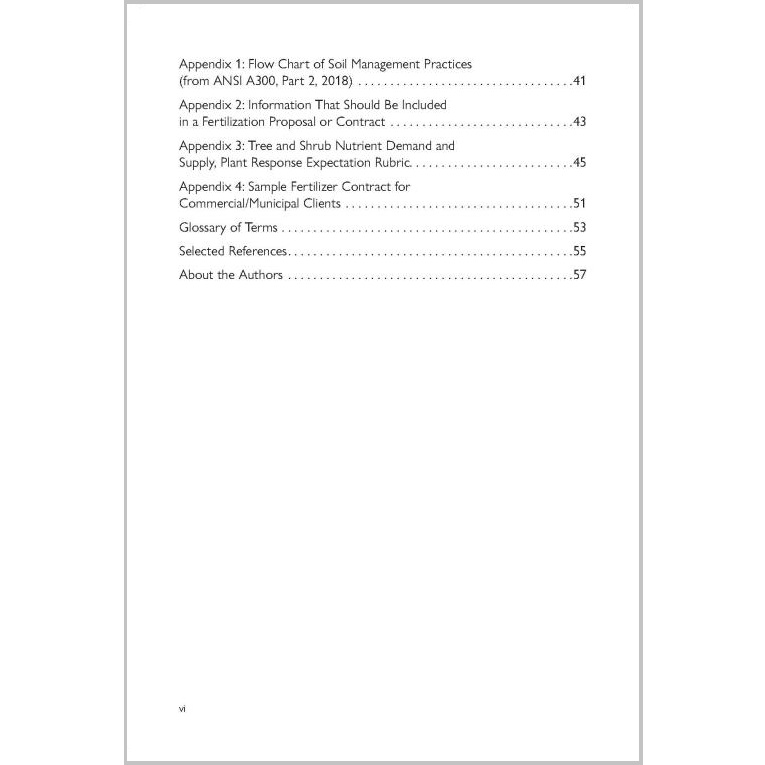 BMP Tree and Shrub Fertilization BMP Tree and Shrub Fertilization