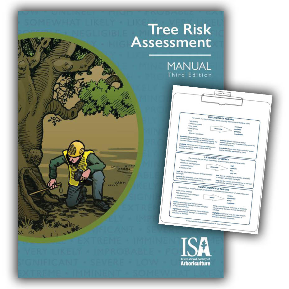 Tree risk assessment manual and clipboard combo