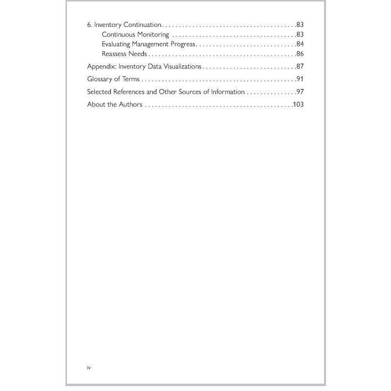 BMP Tree Inventories 3e édition 2025